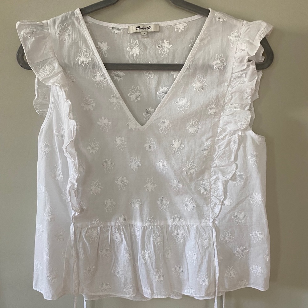 Madewell Eyelet Blouse